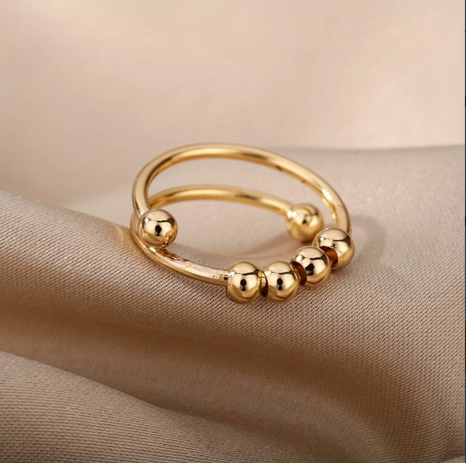 Fidget Beads Ring