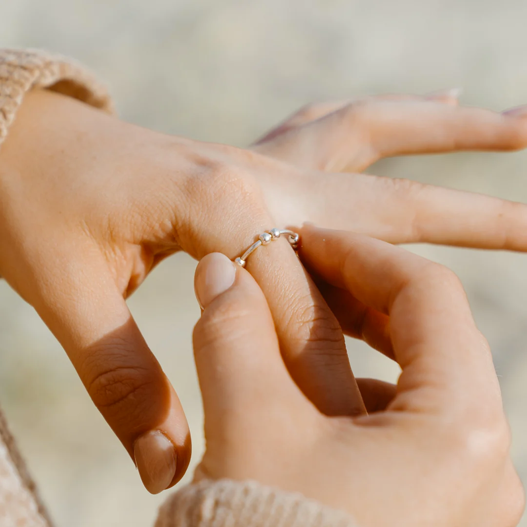 Fidget Beads Ring