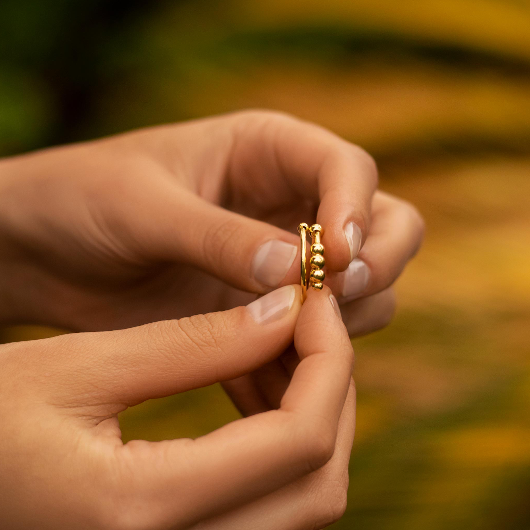 Fidget Beads Ring